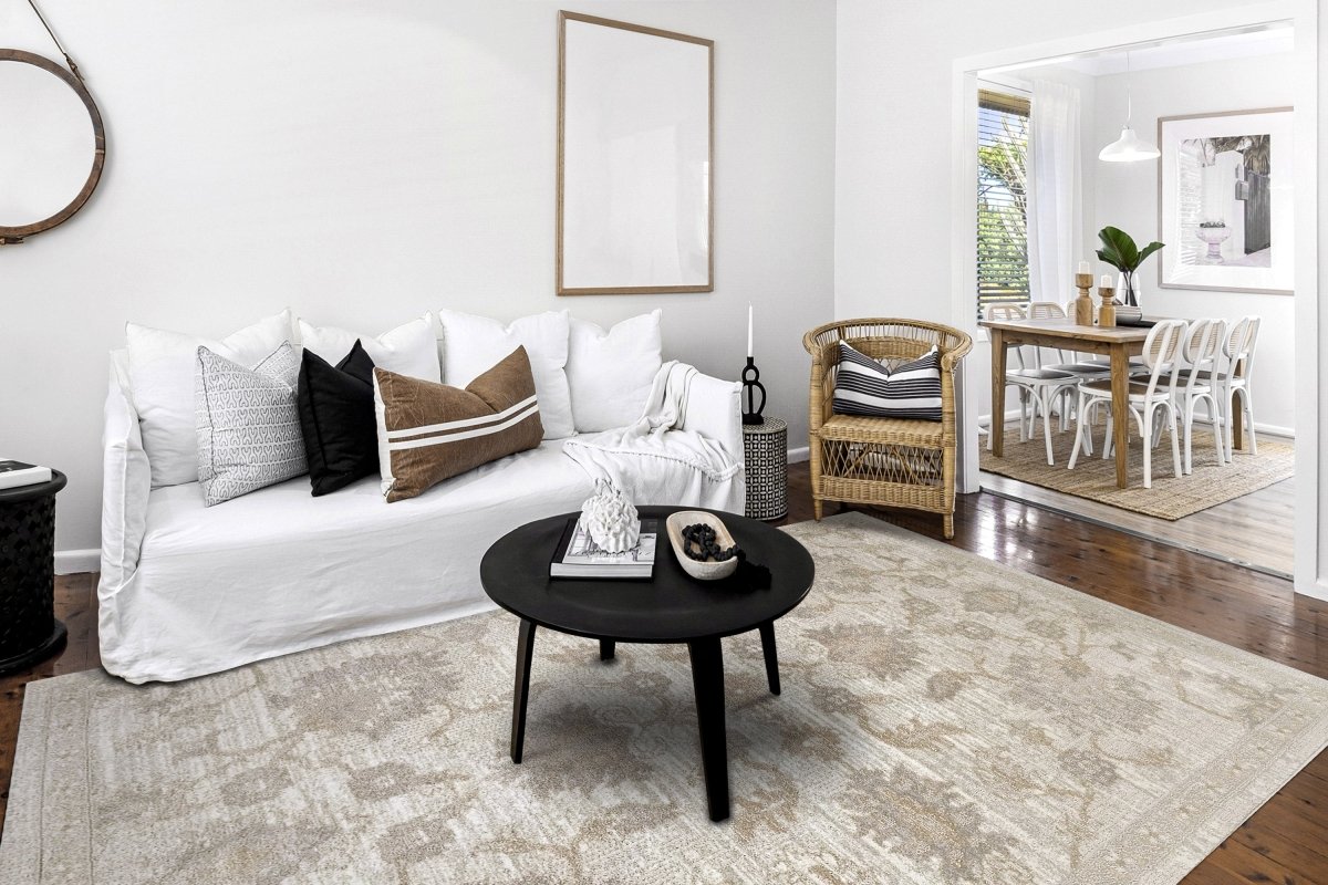 Dynamic Rugs Momentum 61794 Ivory/Grey/Taupe Rug.