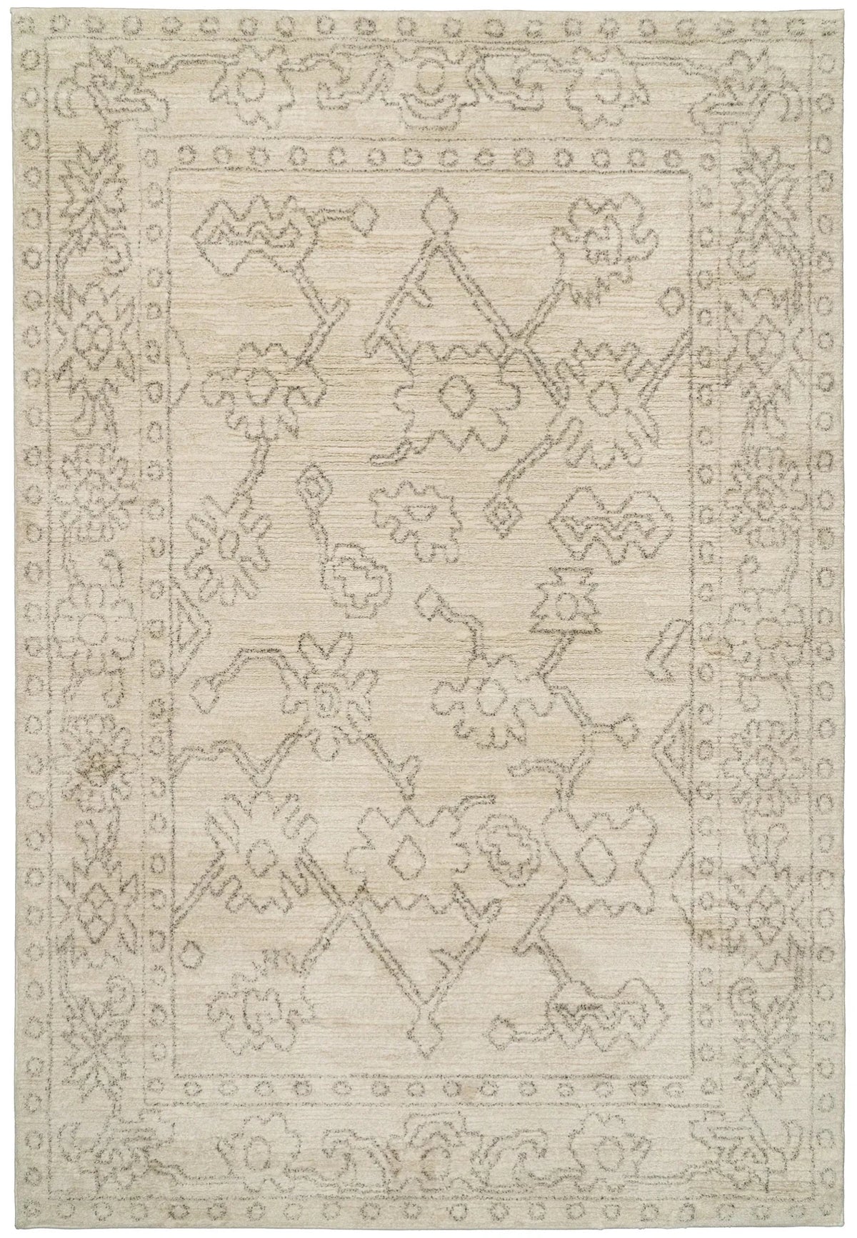 Dynamic Rugs Monroe 9802 Power Loomed Modern Beige/Grey Rug - Rectangular