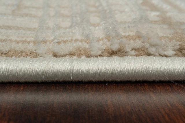 Dynamic Rugs Montrose 1780 Power Loomed Modern Cream/Beige Rug