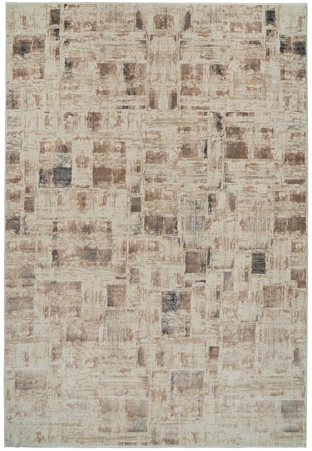 Dynamic Rugs Montrose 1783 Power Loomed Modern Beige/Cream Rug