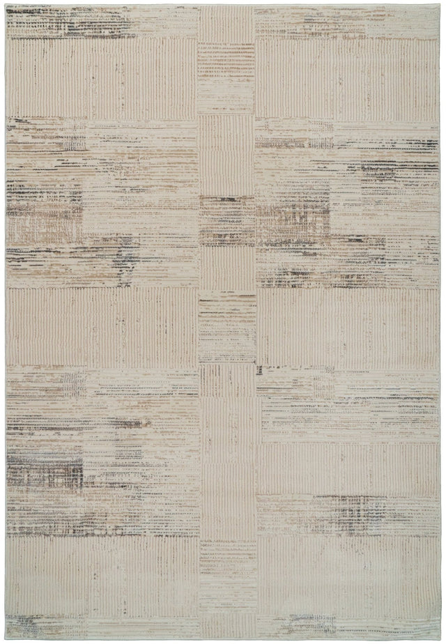 Dynamic Rugs Montrose 1784 Power Loomed Modern Cream/Beige/Grey Rug
