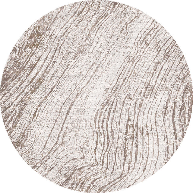 Dynamic Rugs Obsession 9537 Power Loomed Modern Cream/Taupe Rug