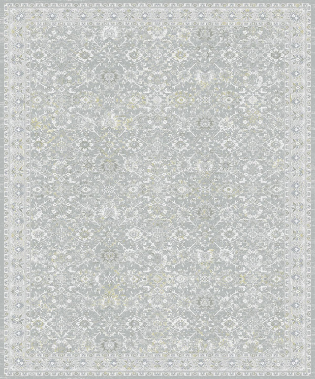 Dynamic Rugs Pacific 15943 Power Loomed Traditional Grey/Beige/Ivory Rug