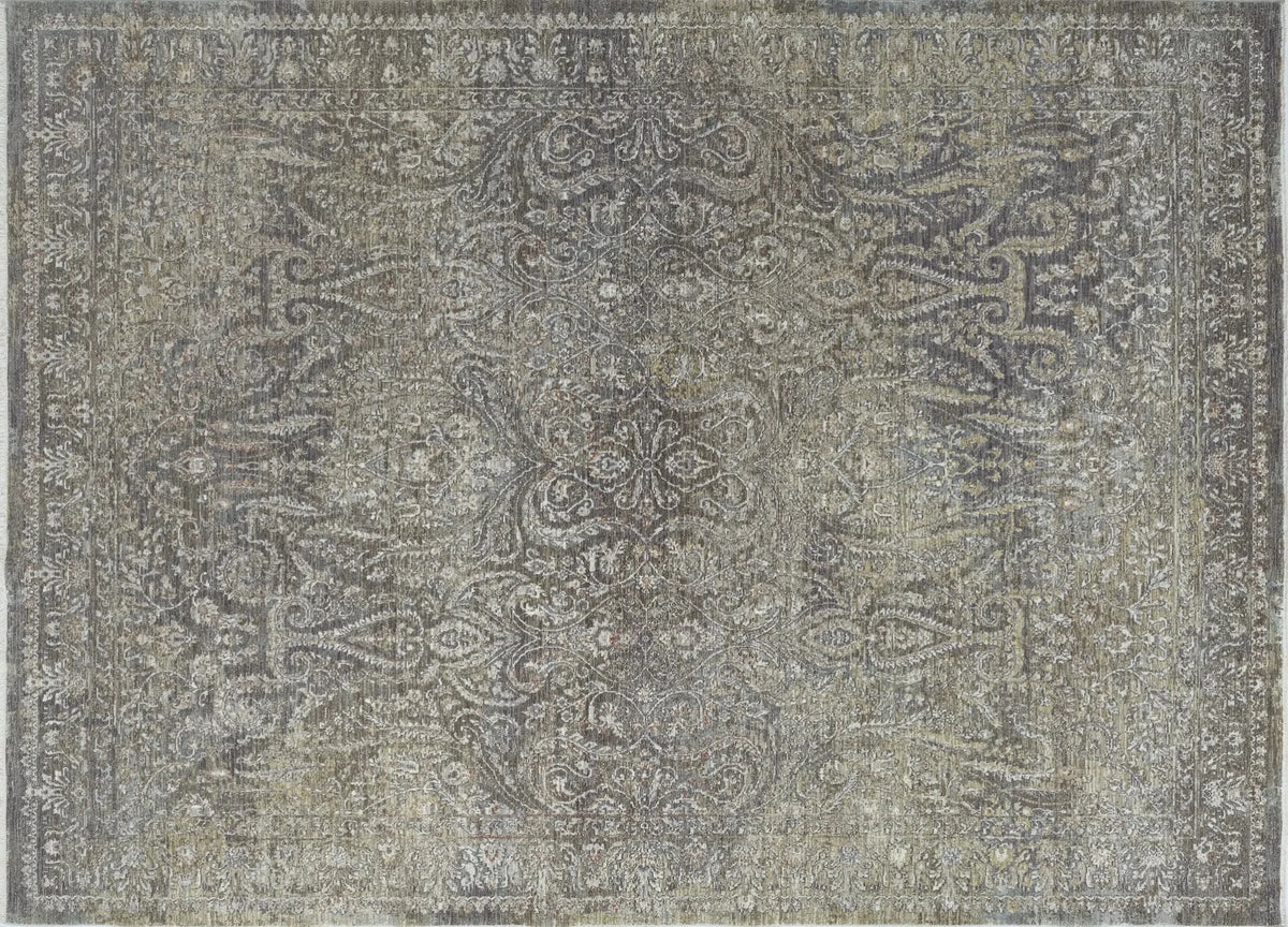 Dynamic Rugs Pandora 17641 Power Loomed Transitional Brown/Beige/White Rug - Rectangular