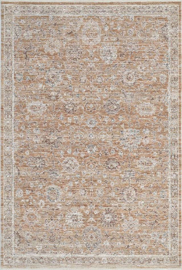 Dynamic Rugs Patara 10567 Power Loomed Traditional Rust Rug