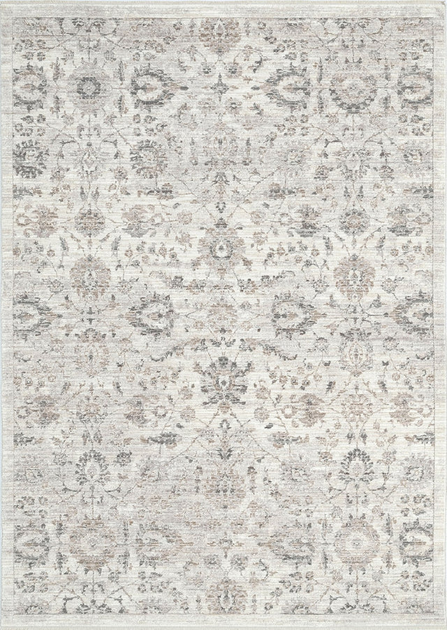 Dynamic Rugs Patara 10568 Power Loomed Transitional Ivory/Grey Rug