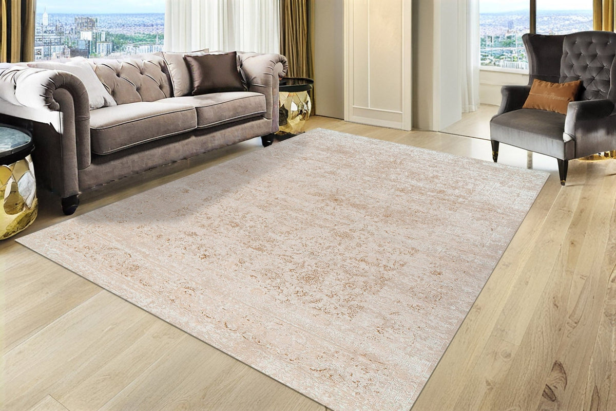 Dynamic Rugs Penta 6321 Power Loomed Transitional Cream/Beige Rug