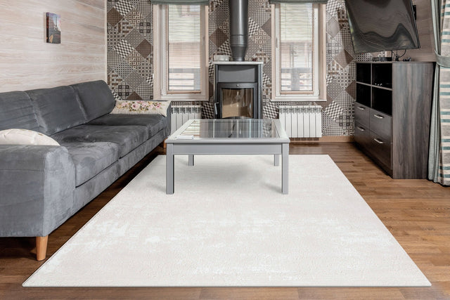Dynamic Rugs Rori 9379 Power Loomed Modern Ivory Rug