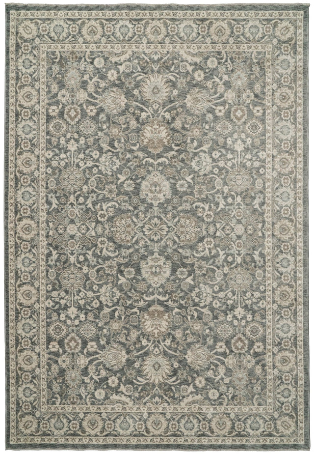Dynamic Rugs Santana 10261 Power Loomed Traditional Grey/Beige/Taupe Rug