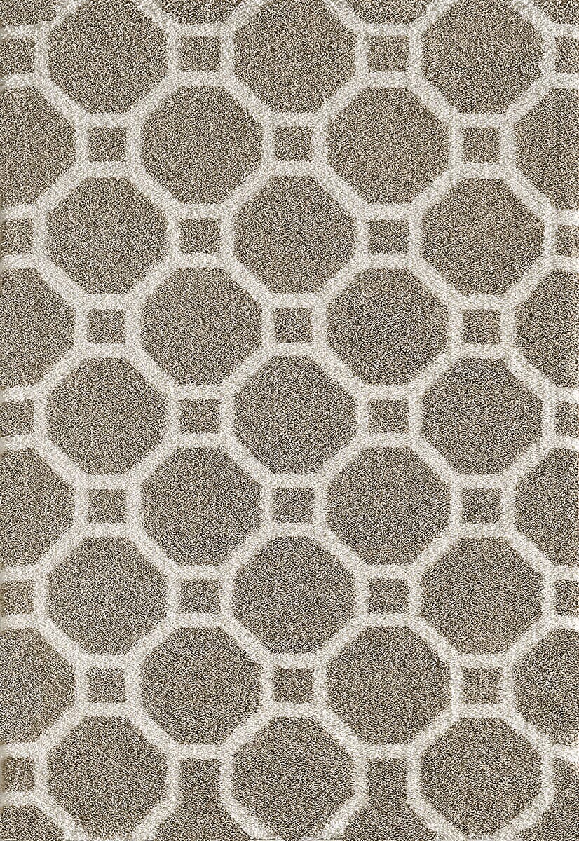 Dynamic Rugs Silky Shag 5903 Beige Rugs.
