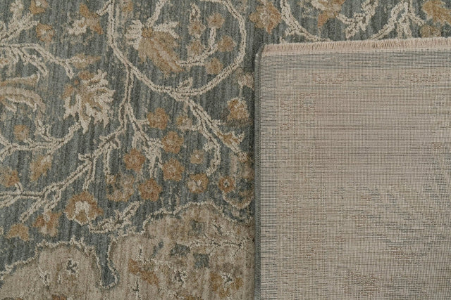 Dynamic Rugs Solace 17920 Power Loomed Traditional Beige/Blue Rug