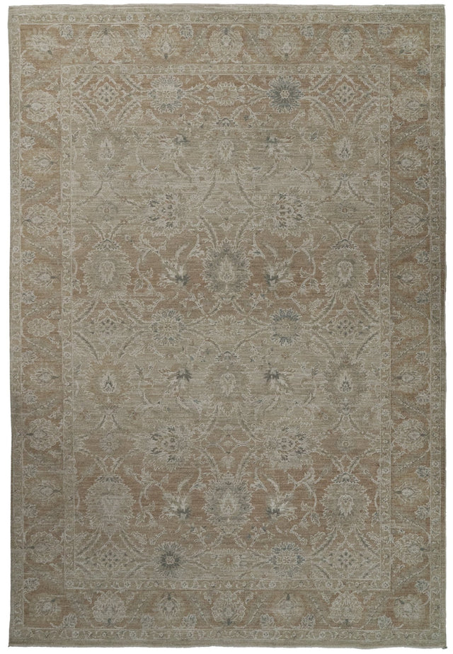 Dynamic Rugs Solace 17922 Power Loomed Traditional Cream/Grey/Rust Rug