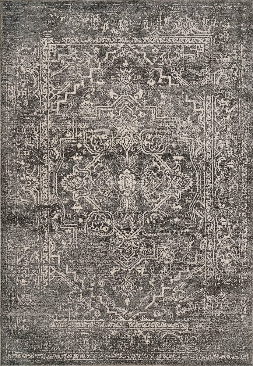 Dynamic Rugs Soma 6191 Dark Grey/Ivory Rug.