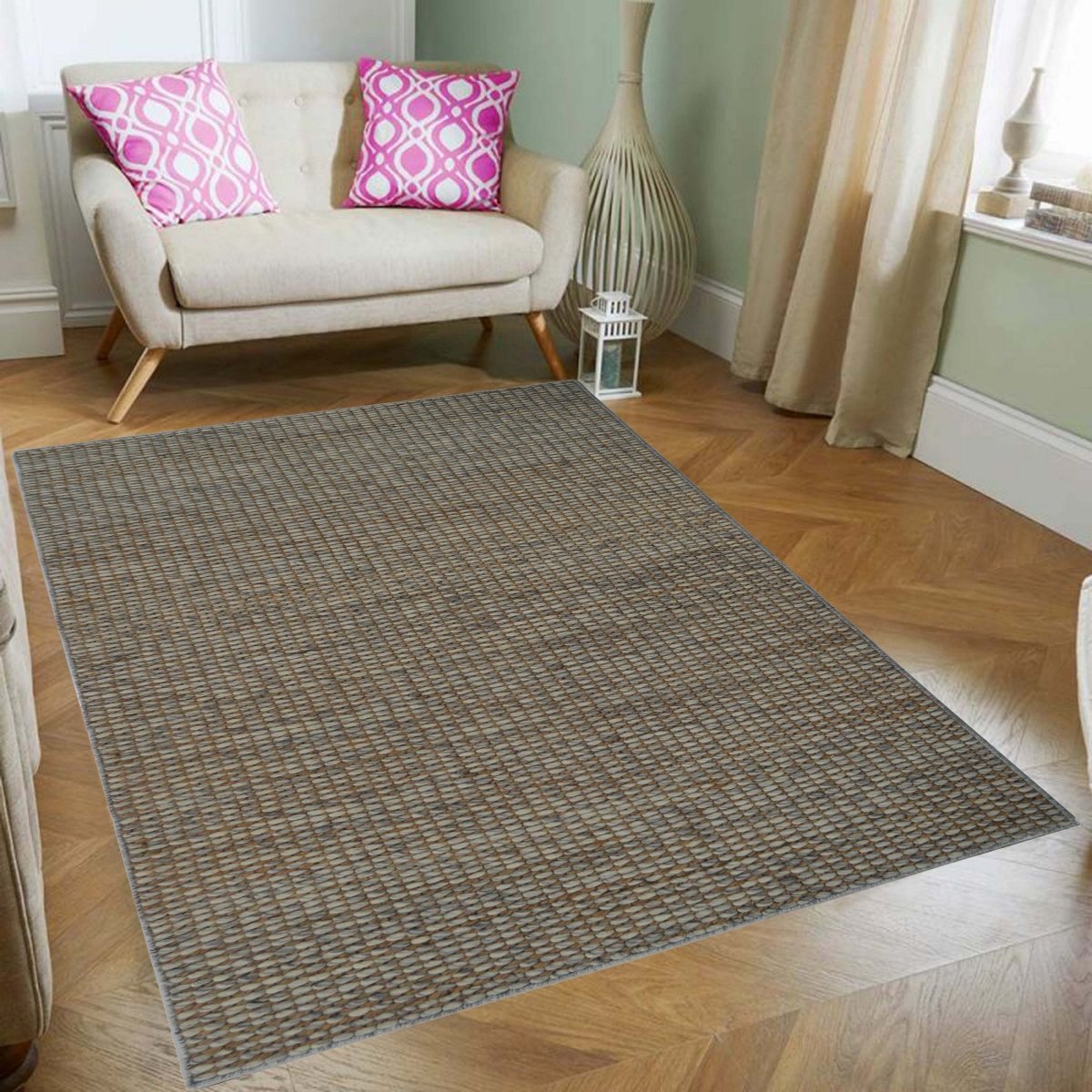 Dynamic Rugs Step 8640 Beige/Light Grey Rug.