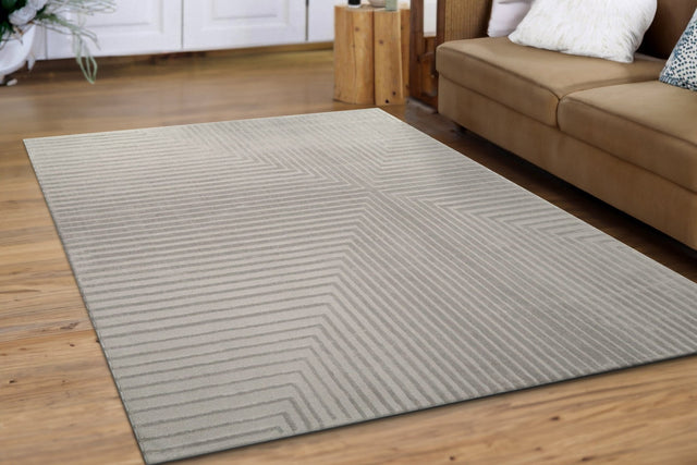 Dynamic Rugs Timeless 6923 Power Loomed Modern Grey Rug