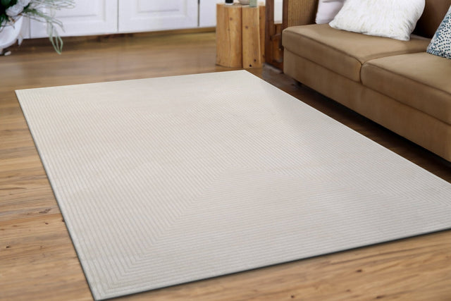 Dynamic Rugs Timeless 6929 Power Loomed Modern Beige Rug
