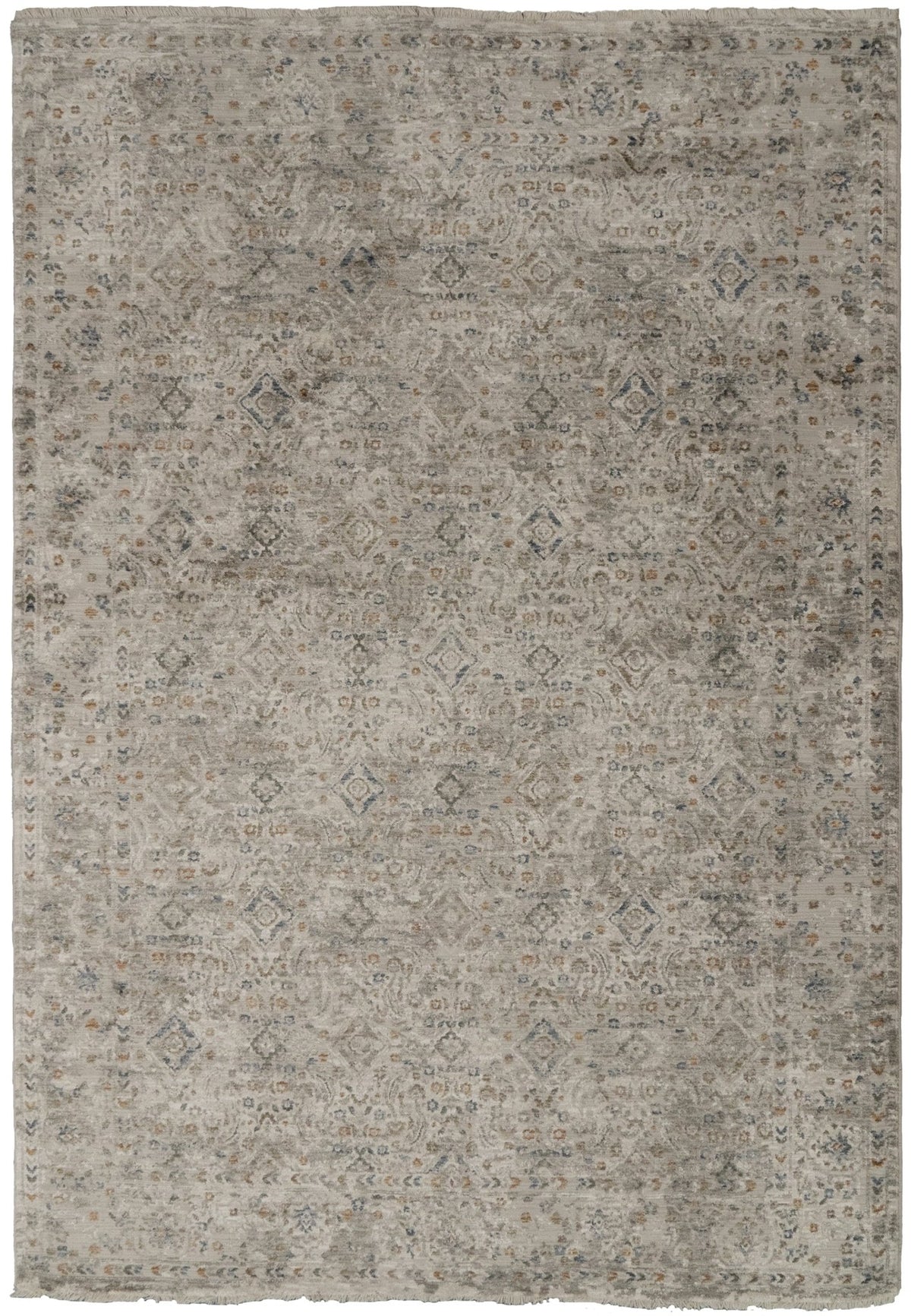 Dynamic Rugs Valeria 10525 Power Loomed Transitional Ivory/Beige/Multi Rug