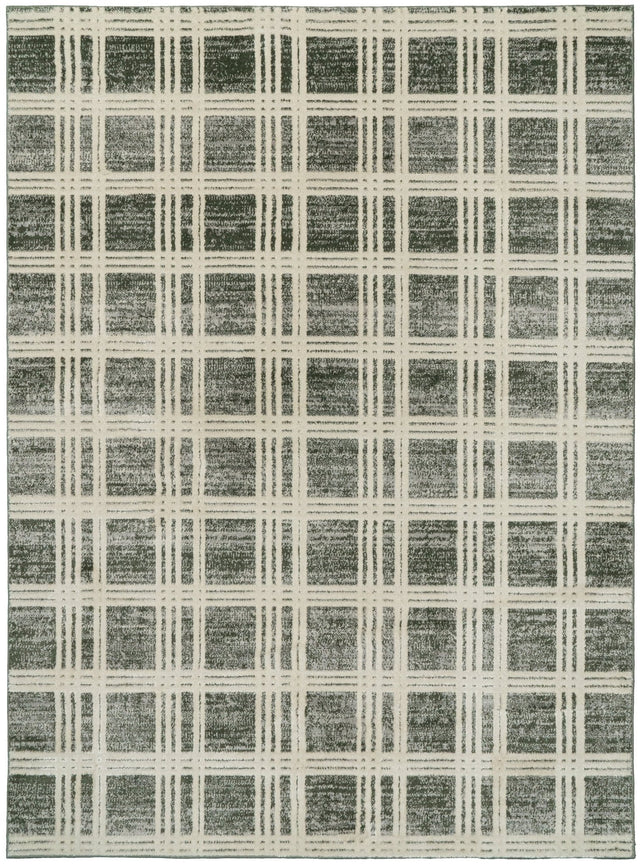 Dynamic Rugs Venedik 17774 Power Loomed Modern Green/Grey Rug