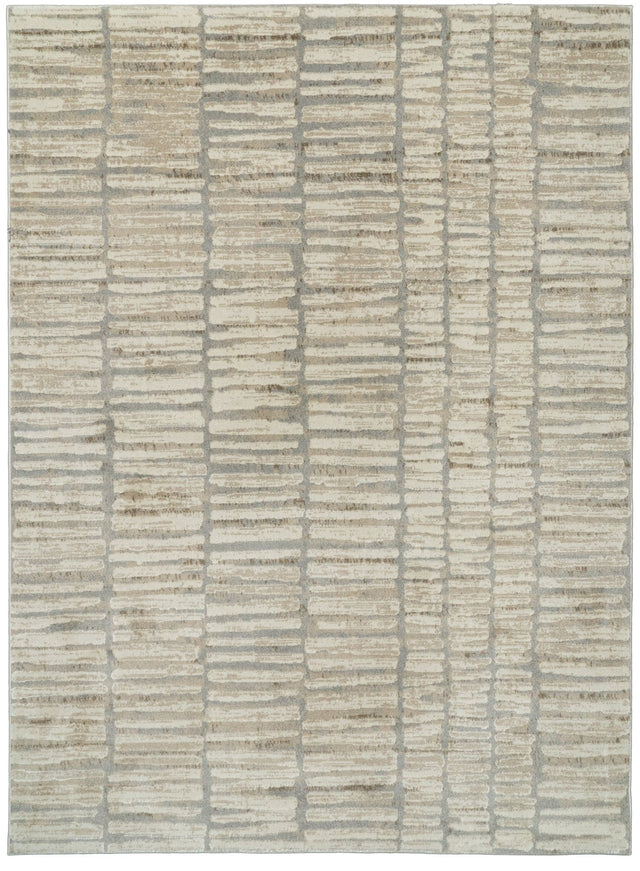 Dynamic Rugs Venedik 17775 Power Loomed Modern Cream/Grey Rug