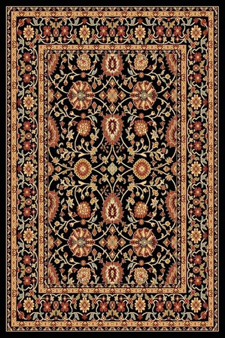Dynamic Rugs Yazd 2803 Black  /  Black Rugs.