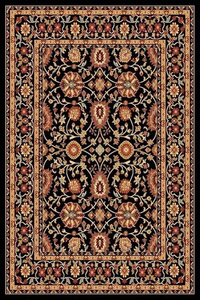 Dynamic Rugs Yazd 2803 Black  /  Black Rugs.
