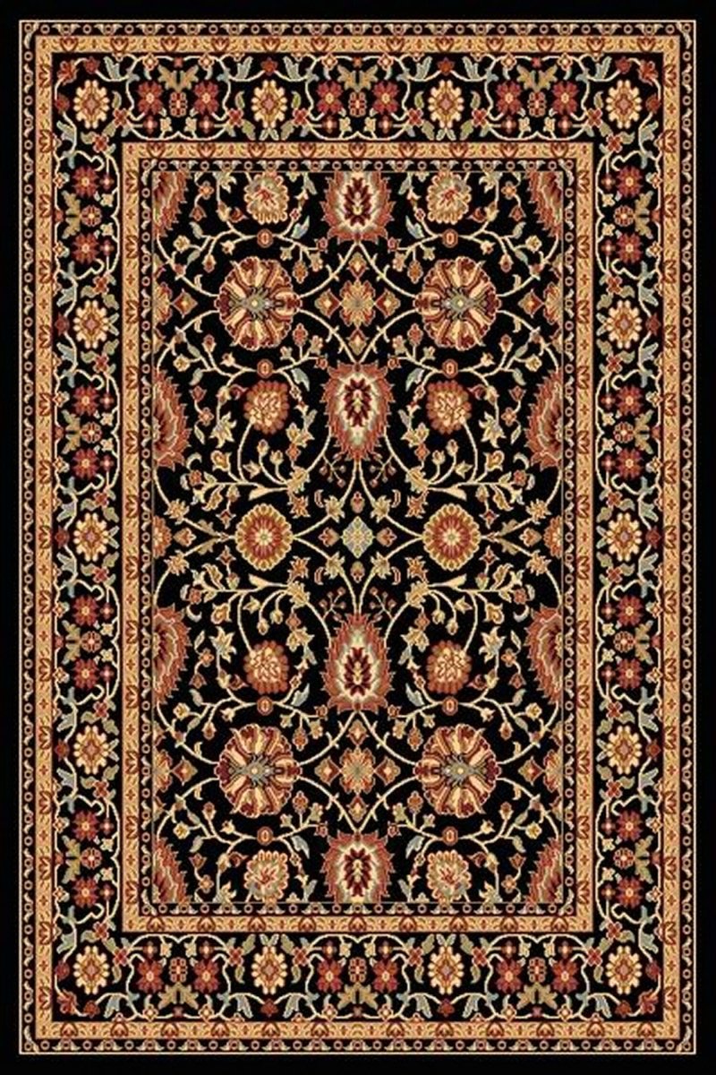 Dynamic Rugs Yazd 2803 Black / Black Rugs.