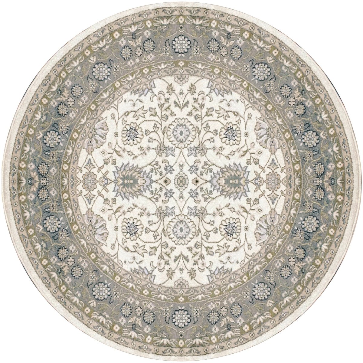 Dynamic Rugs Yazd 2803 Ivory/Grey Rug.