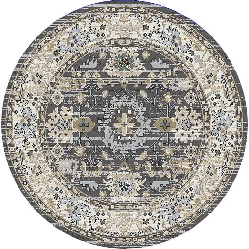 Dynamic Rugs Yazd 8531 Grey / Ivory Rugs.