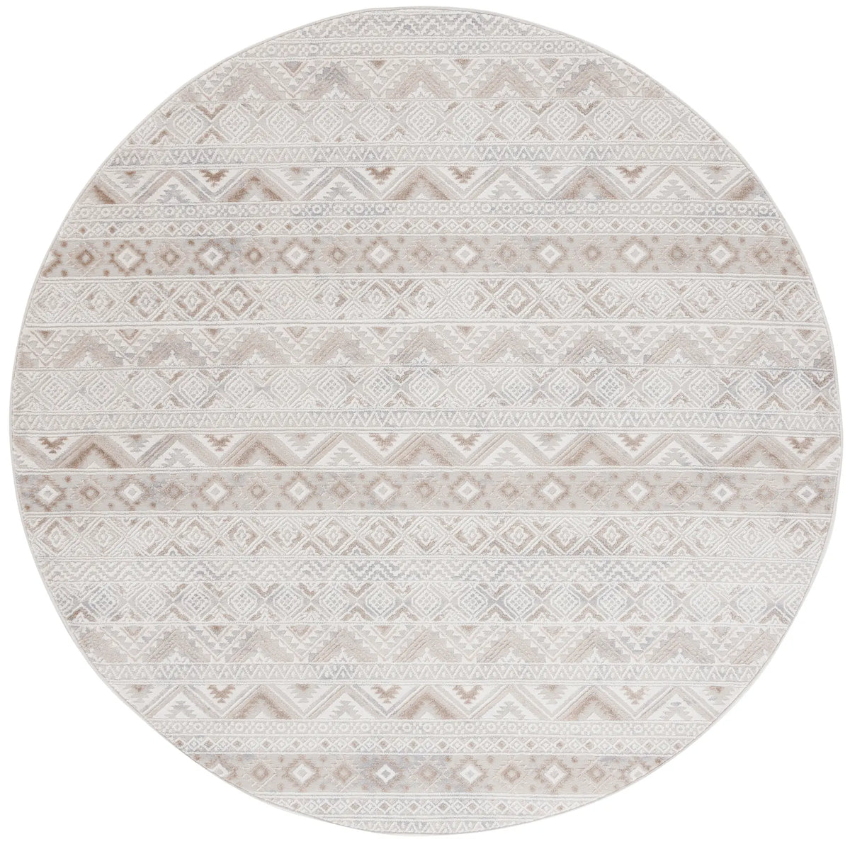 Safavieh Hanna 6'-7" x 6'-7" Rug in Ivory / Beige