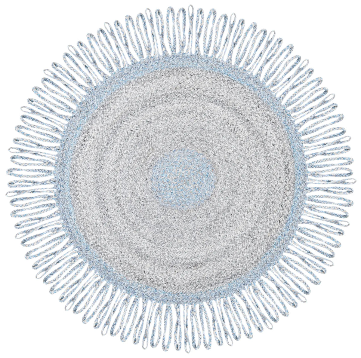 Safavieh Cape Cod 3'-0" x 3'-0" Rug in Blue / Grey
