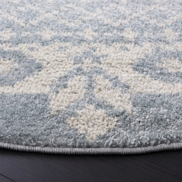 Safavieh Adirondack 6'-0" x 6'-0" Rug in Slate / Ivory