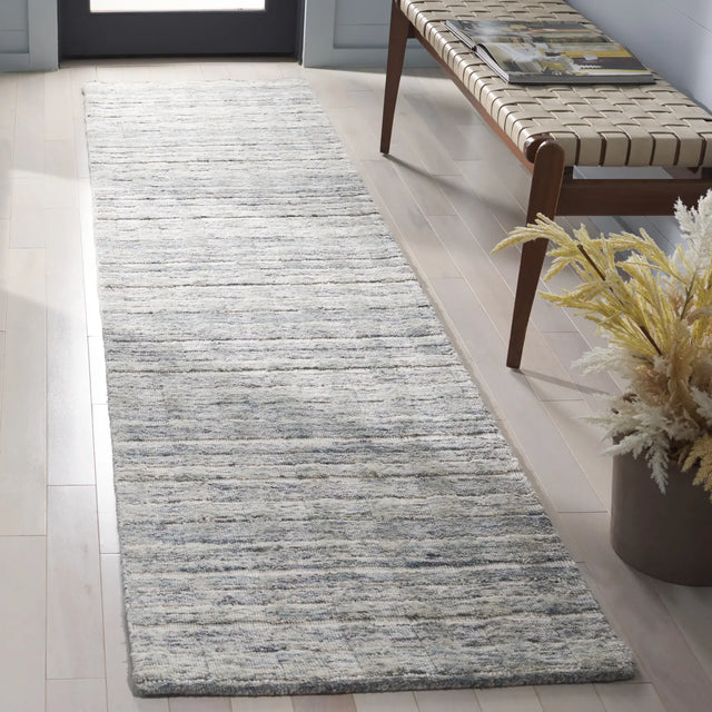 Safavieh Element 2'-3" x 9'-0" Rug in Light Grey / Teal