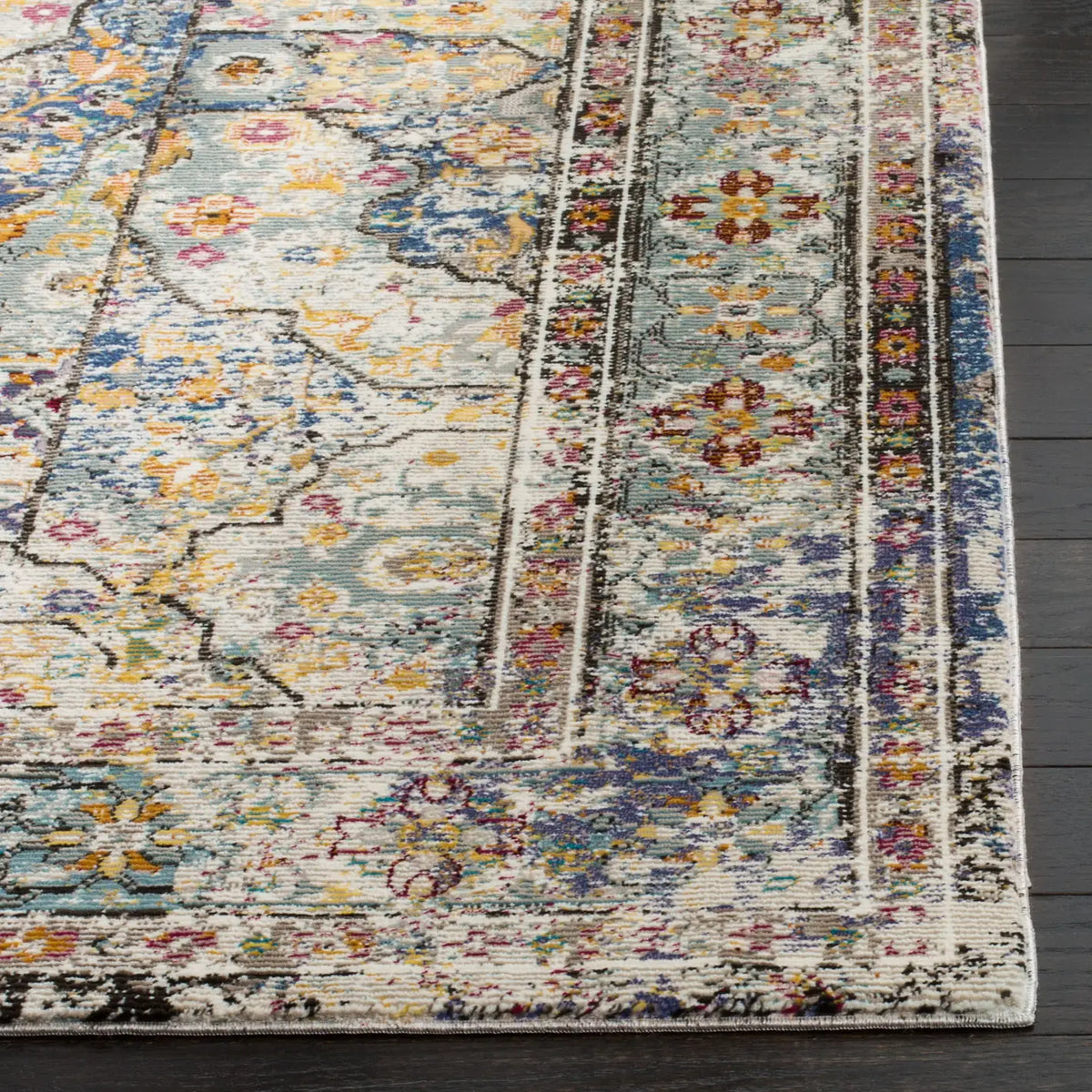 Safavieh Aria 5'-0" x 6'-7" Rug in Blue / Multi