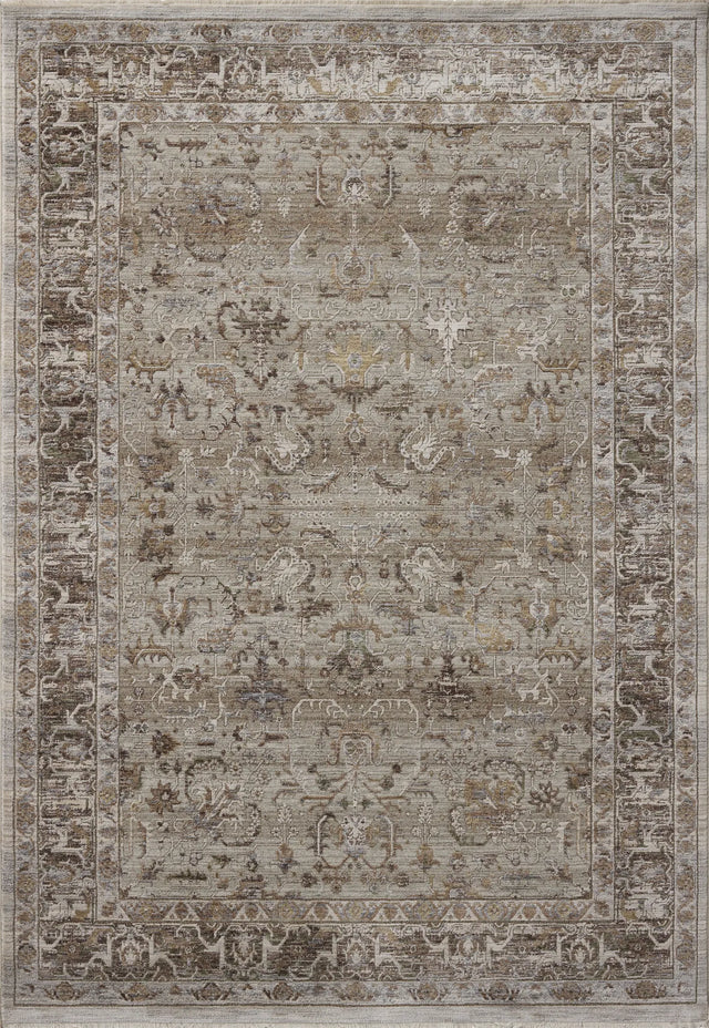 Loloi Aylin AYL-05 Pebble / Multi Rug - main flat
