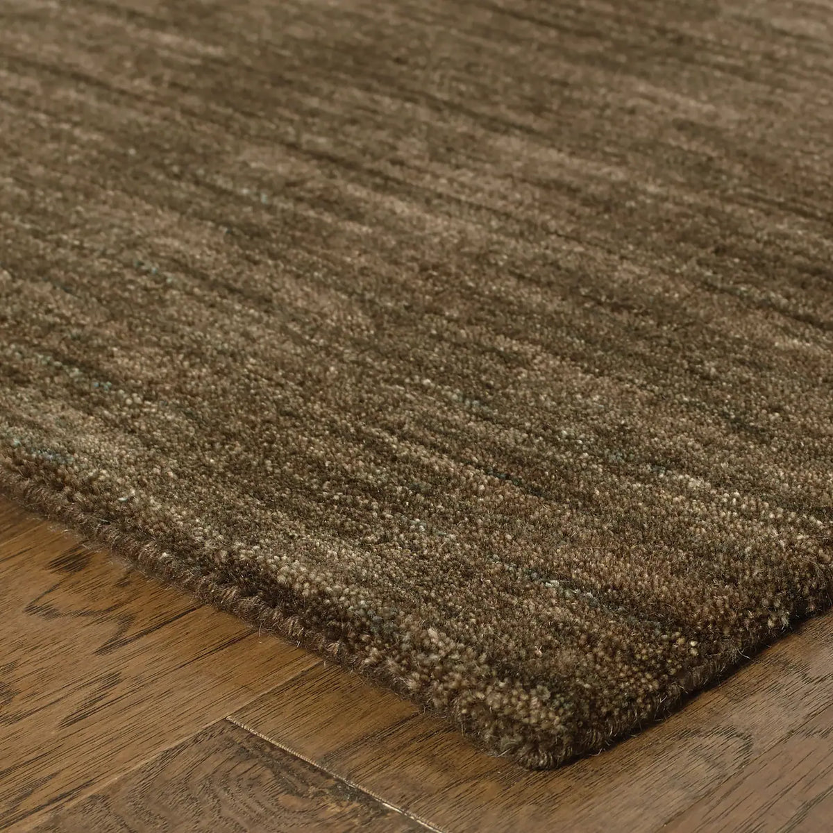Oriental Weavers Sphinx Aniston 27109 Brown / Brown Rugs - corner detail