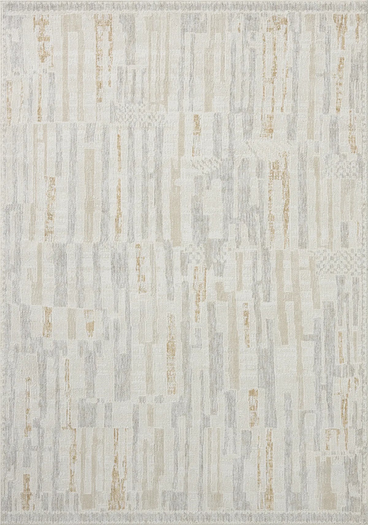 Loloi Roxie ROX-08 Contemporary Power Loomed Natural, Sand Rug - main flat