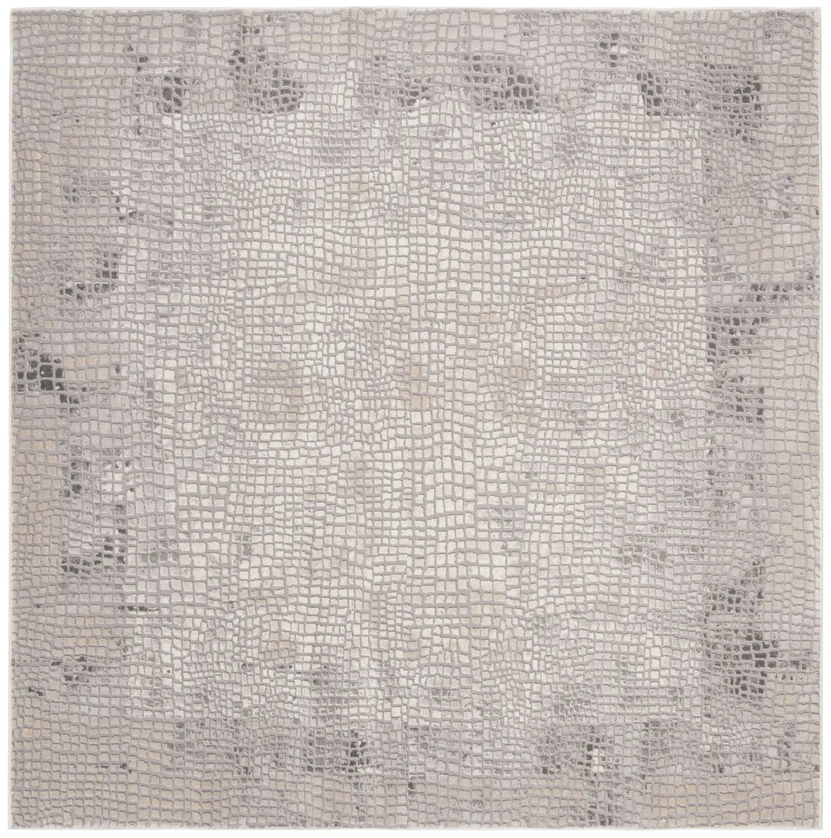 Safavieh Meadow 100 6'-7" x 6'-7" Rug in Taupe / Grey