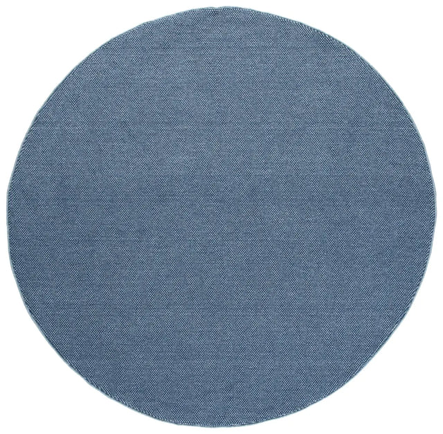 Safavieh River 6'-7" x 6'-7" Rug in Blue / Navy