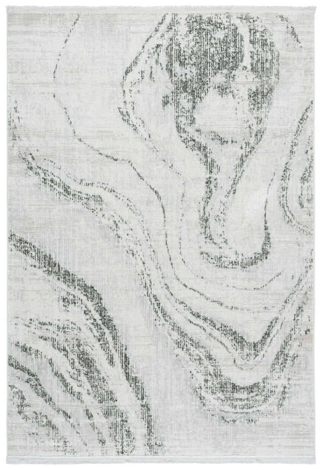Safavieh Whisper 4'-0" x 6'-0" Rug in Green / Ivory