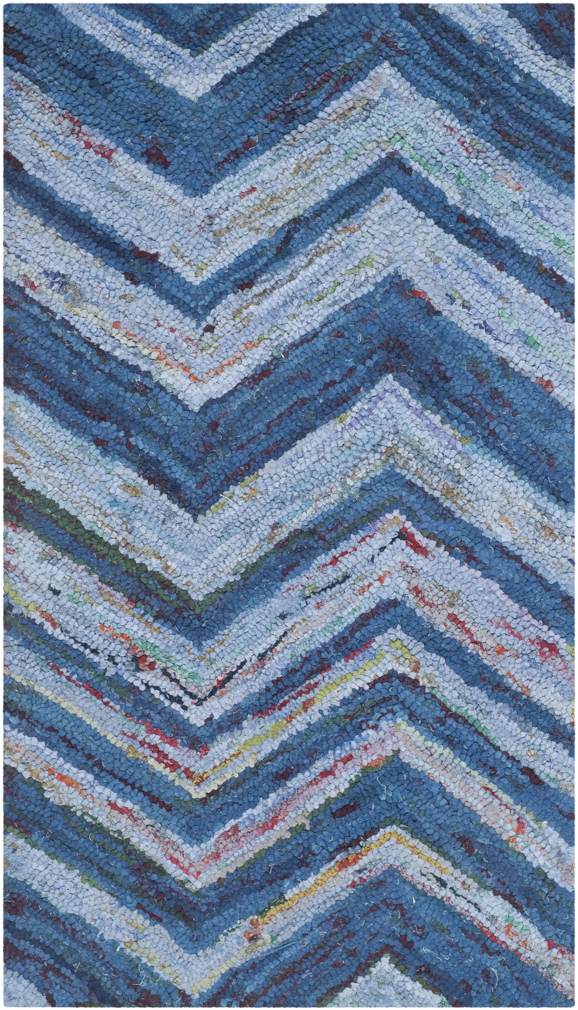 Safavieh Nantucket 2'-0" x 3'-0" Rug in Blue / Multi