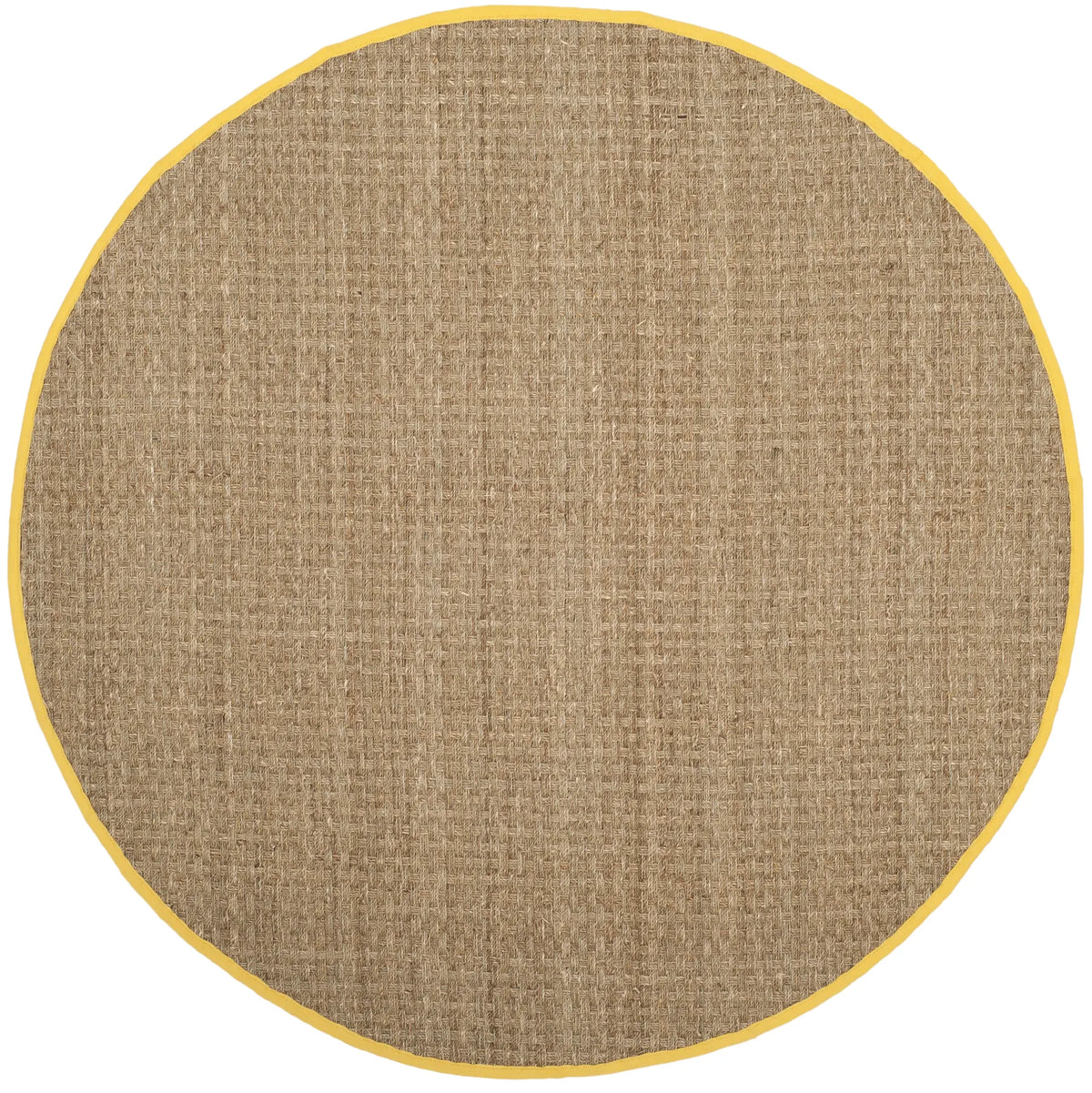Safavieh Natural Fiber 6'-0" x 6'-0" Rug in Natural / Gold