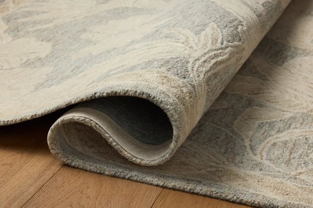Loloi Lenore LNO-01 Blue / Natural Rug - pile height
