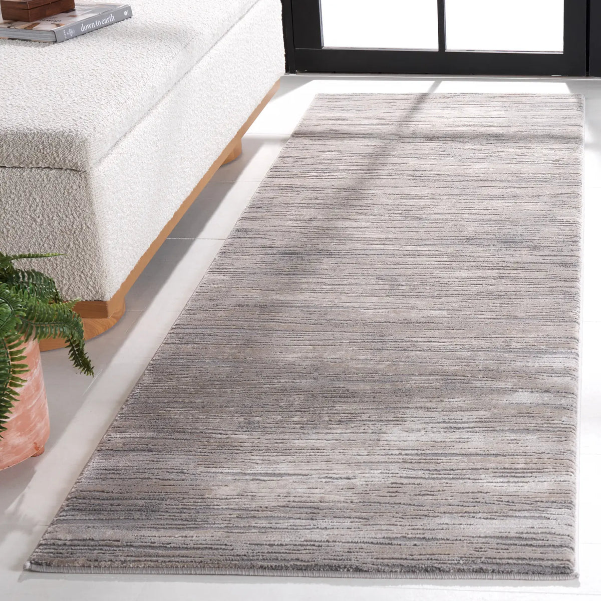 Safavieh Meadow 2'-7" x 8'-0" Rug in Beige / Grey