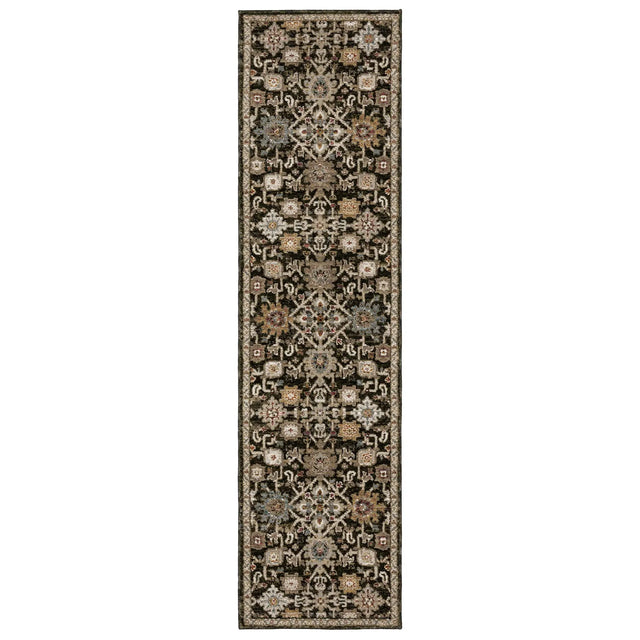 Oriental Weavers Sphinx Andorra 2396B Brown/ Multi Rug - runner