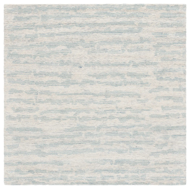 Safavieh Ebony 6'-0" x 6'-0" Rug in Ivory / Light Blue