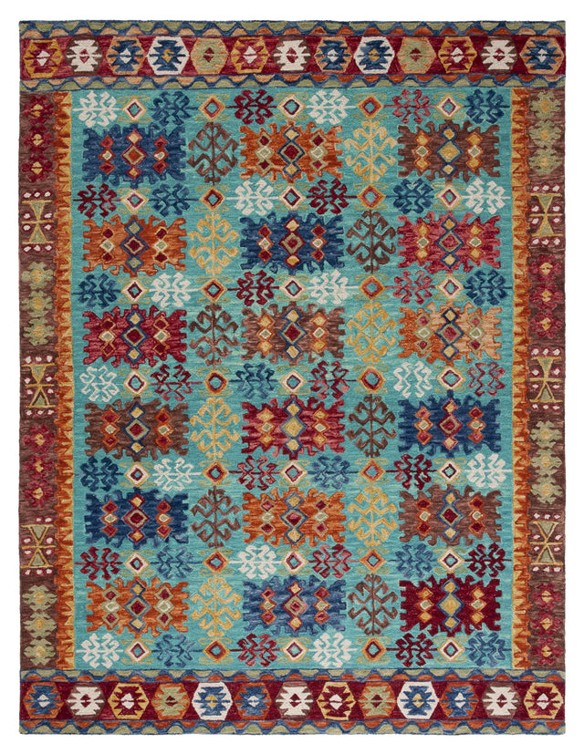Safavieh Aspen 10'-0" x 14'-0" Rug in Blue / Red