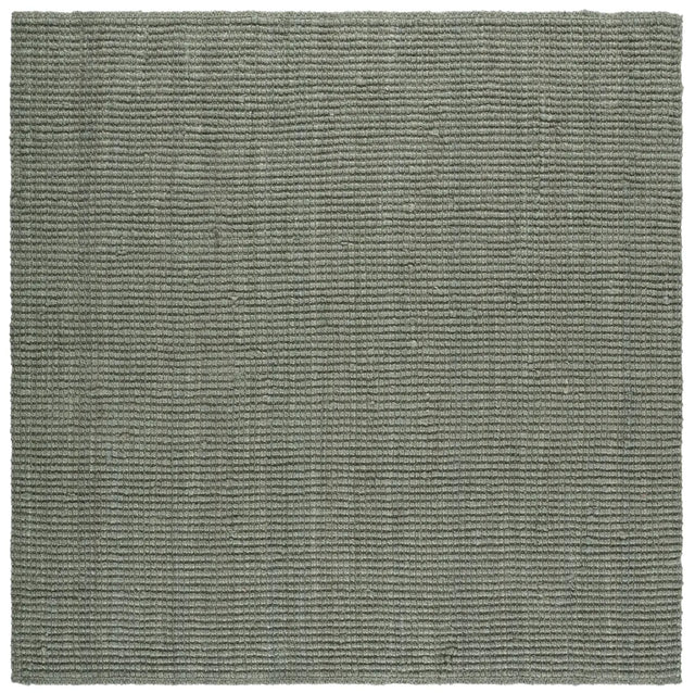 Safavieh Natural Fiber 7'-0" x 7'-0" Rug in Green / Grey