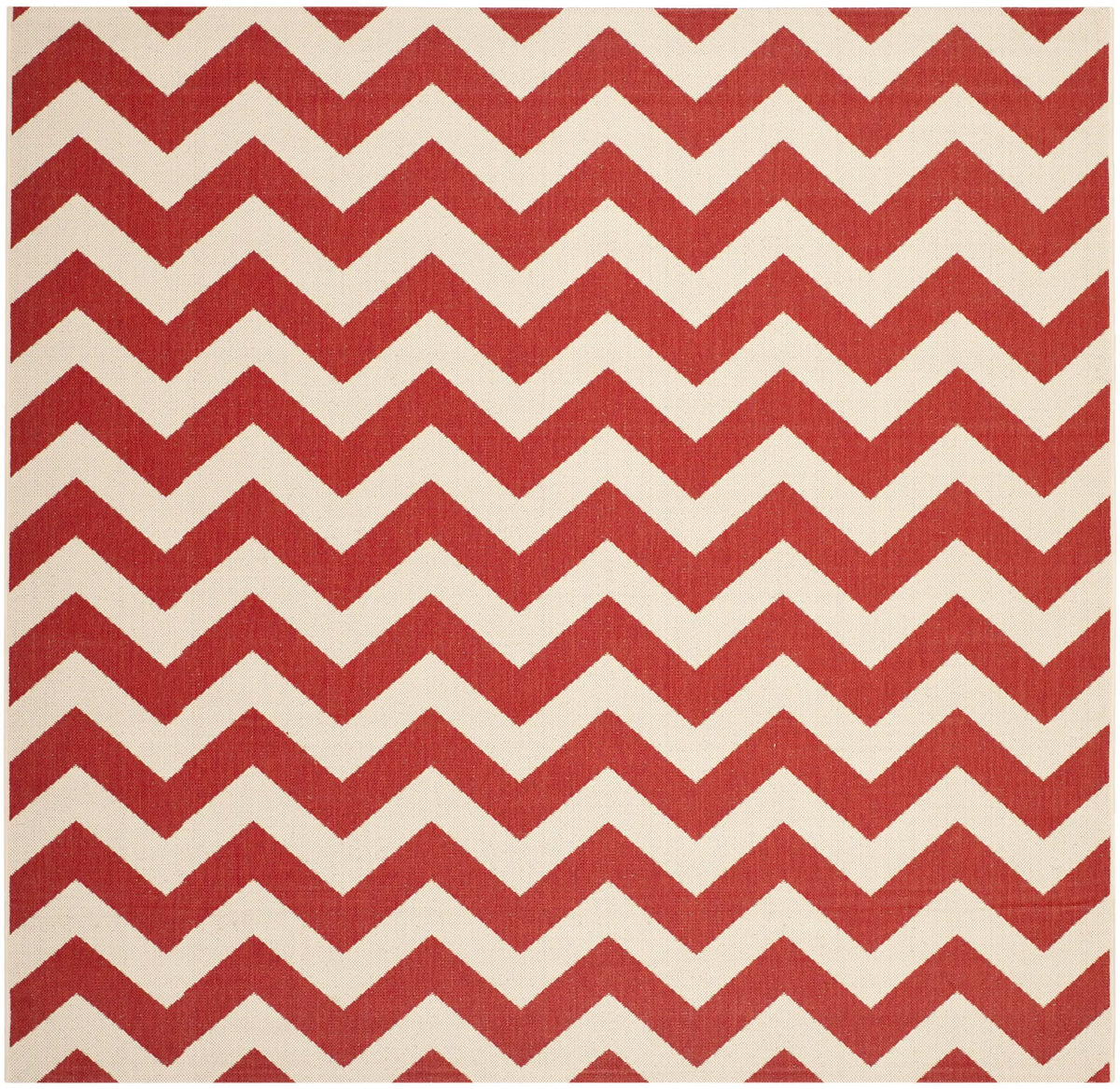 Safavieh Courtyard 7'-10" x 7'-10" Rug in Red