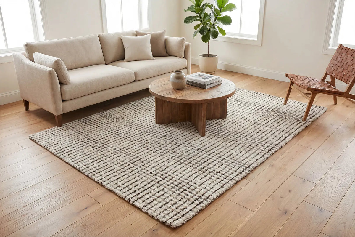 Dynamic Rugs Trono 5481 Ivory/Natural Rug - Room