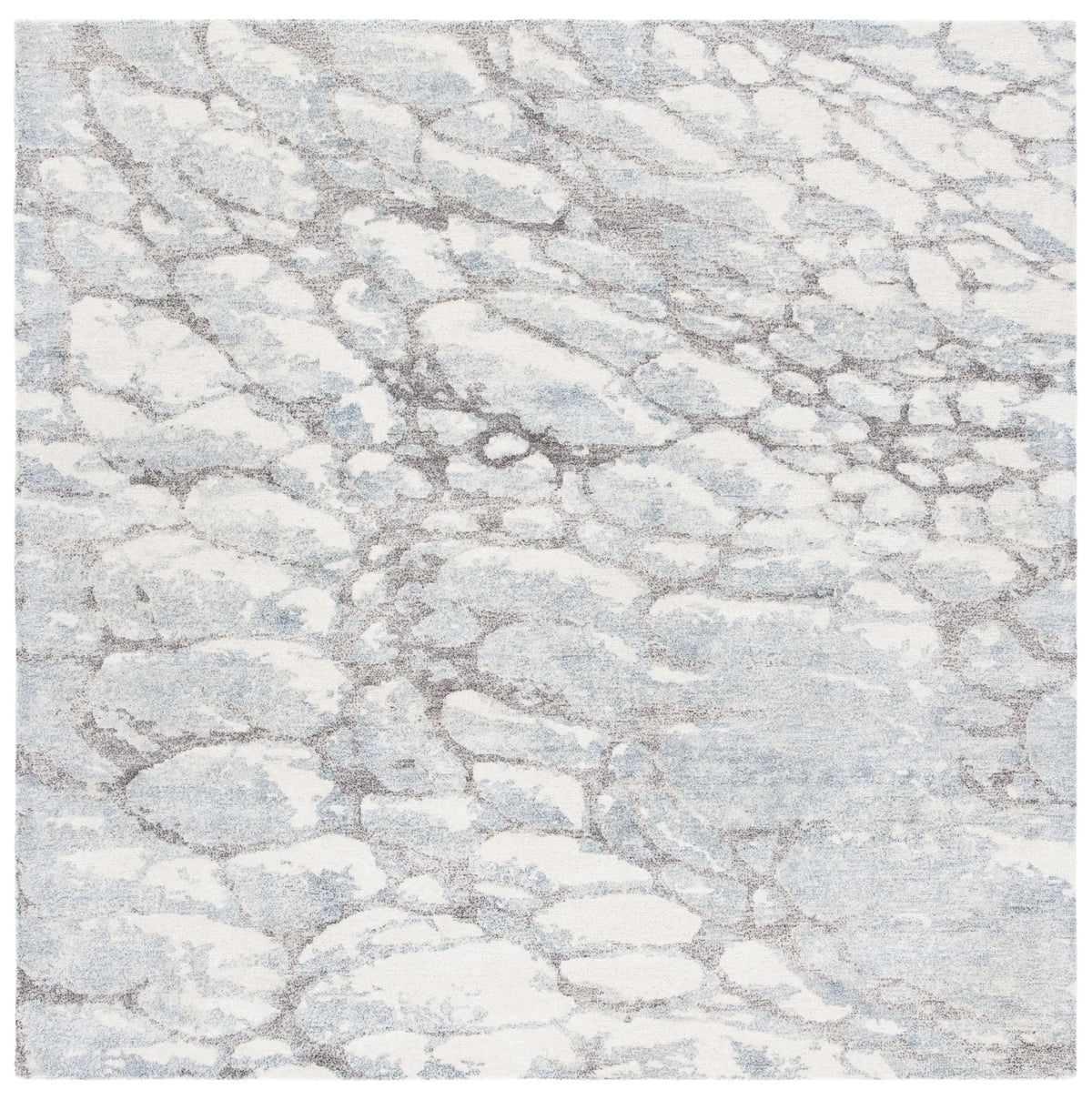 Safavieh Restoration Vintage 6'-0" x 6'-0" Rug in Grey / Ivory